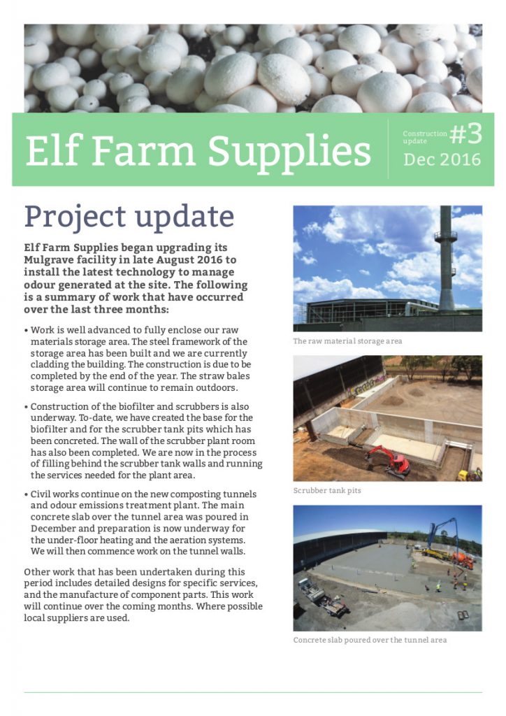 Construction updates | Elf Farm Supplies